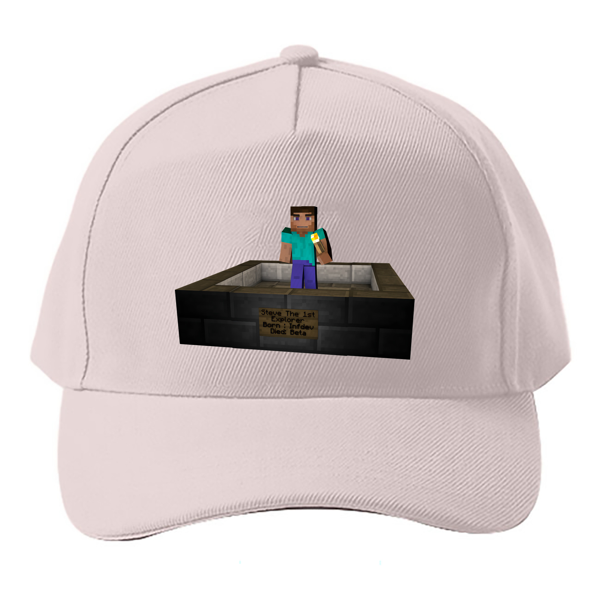 （画像用） マインクラフト ブロックの世界 Minecraft MC Block world ベースボールキャップ 綿100％ 男女兼用 帽子 スポーツ